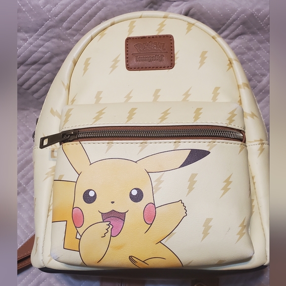 Loungefly Pikachu Mini Backpack Pokémon    EUC - Picture 9 of 9